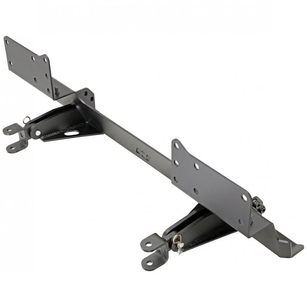 Tow Bar Mounting Kit 18-Up Wrangler JL 20-Up Gladiator w/ Plastic Bumper Bolt-On Includes Mounting Plate Tow Bar Attaching Forks Hardware For Use w/ CE-9033F RockJock 4x4 - Image 1