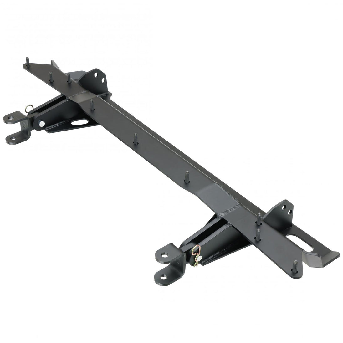 Tow Bar Mounting Kit 18-Up Wrangler JL 20-Up Gladiator w/ Steel Bumper Bolt-On Includes Mounting Plate Tow Bar Attaching Forks Hardware For Use w/ CE-9033F RockJock 4x4 - Image 1
