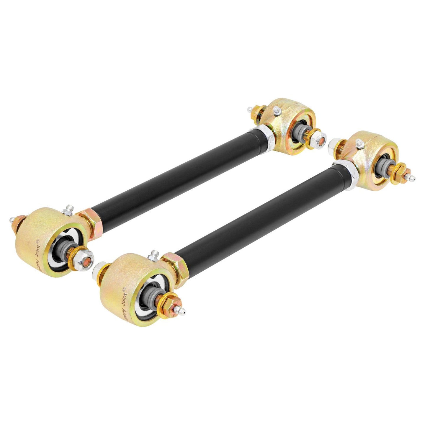 Johnny Joint Adjustable Control Arms 97-06 Wrangler TJ and LJ Unlimited Rear Upper, Double Adjustable Greasable Pair RockJock 4x4 - Image 1