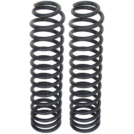Front Coil Springs 07-18 Wrangler JK 2 Door 4 Inch (TJ, JK 4 Door-1 Inch ) Pair RockJock 4x4 - Image 1