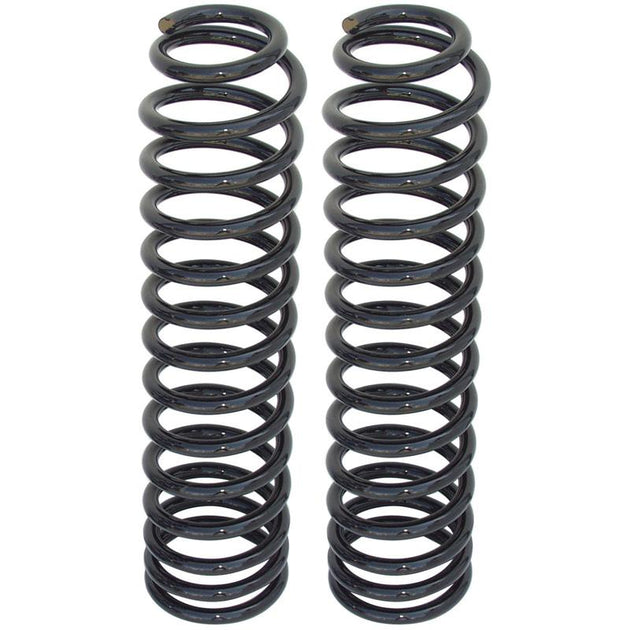Front Coil Springs 07-18 Wrangler JK 2 Door 4 Inch (TJ, JK 4 Door-1 Inch ) Pair RockJock 4x4 - Image 1
