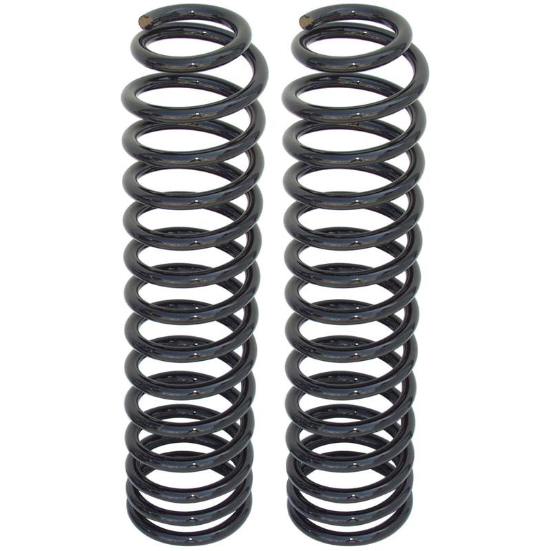 Front Coil Springs 97-06 Wrangler TJ, JK 4 Door 4 Inch (JK 2 Door +1 Inch ) Pair RockJock 4x4 - Image 1