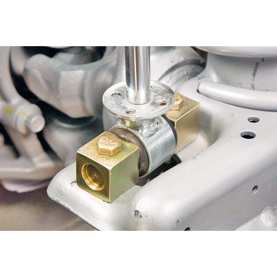 Shock Bar Pin Eliminator Kit 97-06 Wrangler TJ/LJ/XJ/MJ Front Pair RockJock 4x4 - Image 2