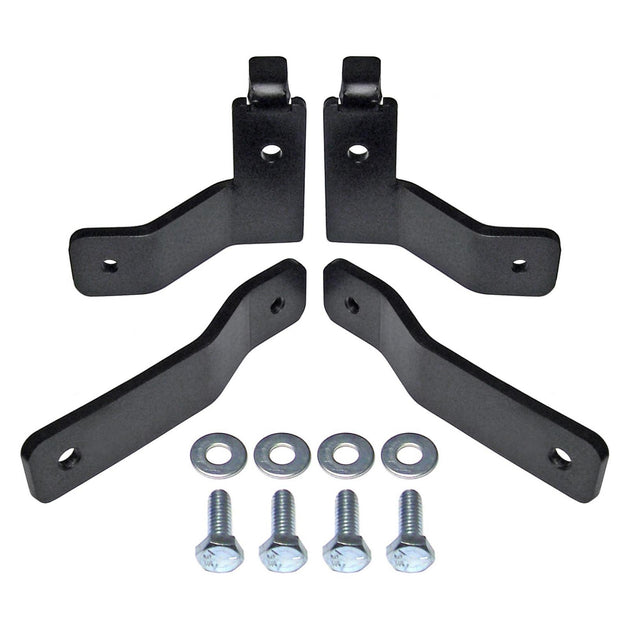 Brake Line Relocation Bracket Kit 07-18 Wrangler JK RockJock 4x4 - Image 1