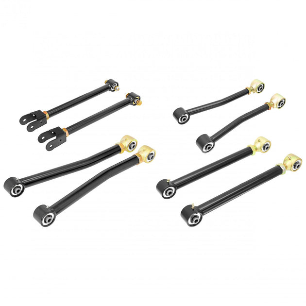 Johnny Joint Control Arm Set 07-18 Wrangler JK Complete Set Of 8 RockJock 4x4 - Image 1