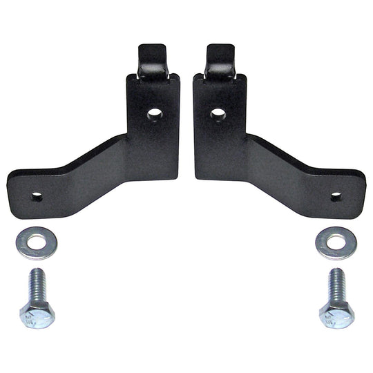 Brake Line Relocation Bracket Kit 07-18 Wrangler JK Front RockJock 4x4 - Image 1