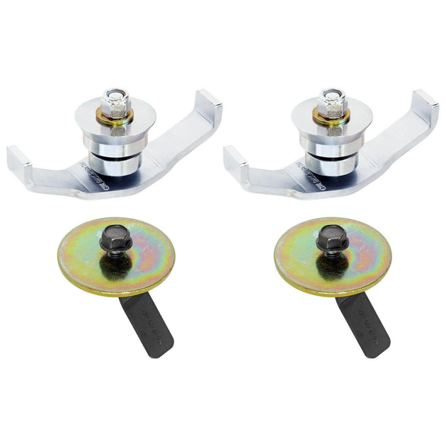 Coil Spring Retainer Kit 07-18 Wrangler JK Rear Set RockJock 4x4 - Image 1