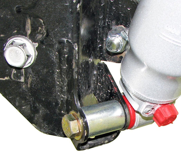 Shock Mount Relocation Kit 07-18 Wrangler JK Rear Lower Includes Hardware Pair RockJock 4x4 - Image 2