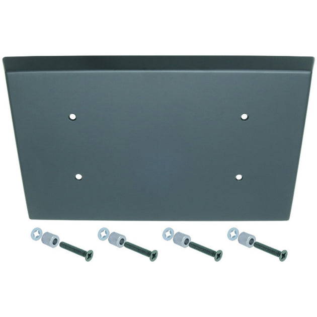 JK Spare Tire Mount Delete And Vent Cover Includes All Mounting Hardware RockJock 4x4 - Image 1