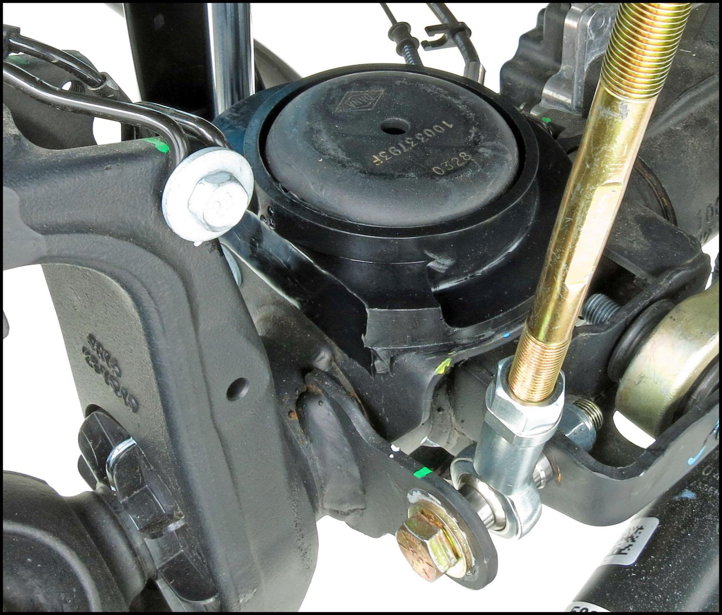 Front Coil Spring Isolator 18-Up Wrangler JL Front Urethane Each RockJock 4x4 - Image 2