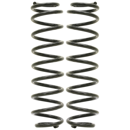 Rear Coil Springs 18-Up Wrangler JL 4 Inch Lift Pair RockJock 4x4 - Image 1