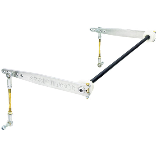 Antirock Sway Bar Kit 97-06 Wrangler TJ/LJ Front Bolt-On Aluminum Arms RockJock 4x4 - Image 1