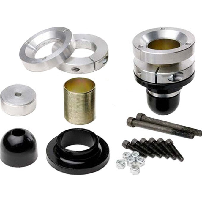 ACOS Coil Over Spring Adjustors 97-06 Wrangler TJ and LJ Unlimited Rear Pair RockJock 4x4 - Image 1