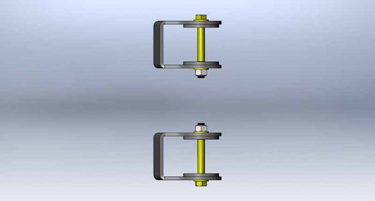 Jeep Grand Cherokee Front Lower Control Arm Brackets 99-04 WJ Clayton Off Road