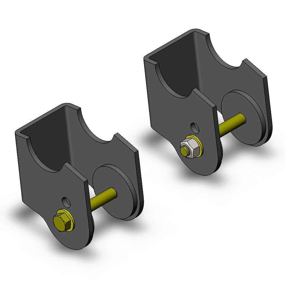 Jeep Grand Cherokee Front Lower Control Arm Brackets 1999-2004 WJ Clayton Off Road - Image 2