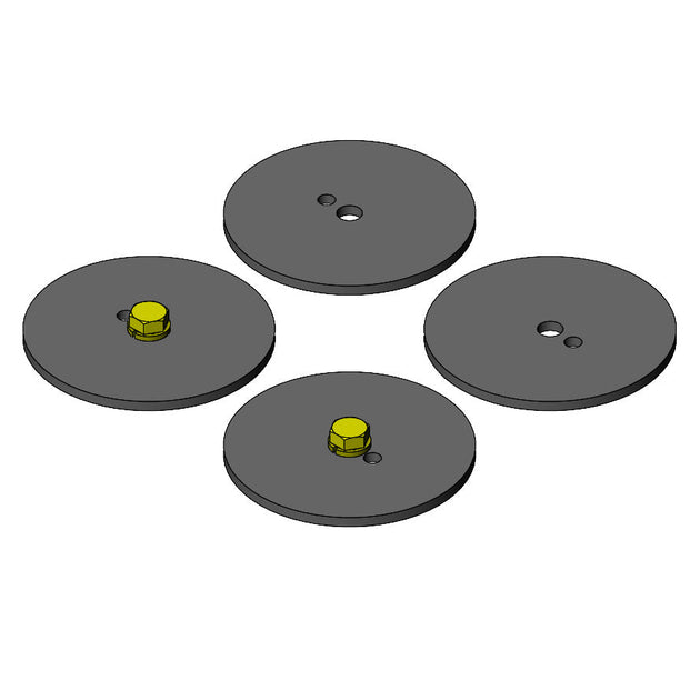 Jeep Wrangler Rear Coil Spring Retainer Kit 1997-2006 TJ/LJ Clayton Off Road - Image 2