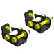 Jeep Wrangler Rear Lower Shock Extension Kit 1997-2006 TJ/LJ Clayton Off Road - Image 3