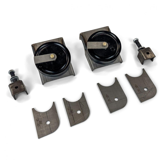 Jeep Cherokee Rear Coil Conversion Axle Bracket Kit 1984-2001 XJ Clayton Off Road - Image 1