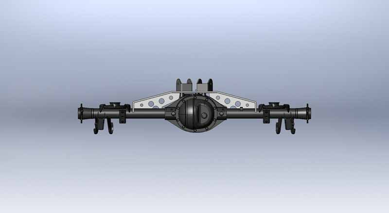 Jeep Grand Cherokee Rear Axle Truss 1999-2004 WJ Clayton Off Road - Image 8