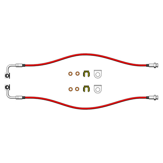 Jeep Grand Cherokee Front Brake Lines 1999-2004 WJ Clayton Off Road - Image 5