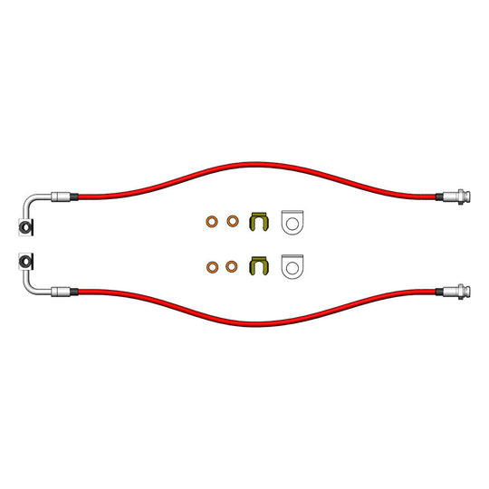 Jeep Wrangler Front or Rear Brake Lines 2007-2018 JK Clayton Off Road - Image 4