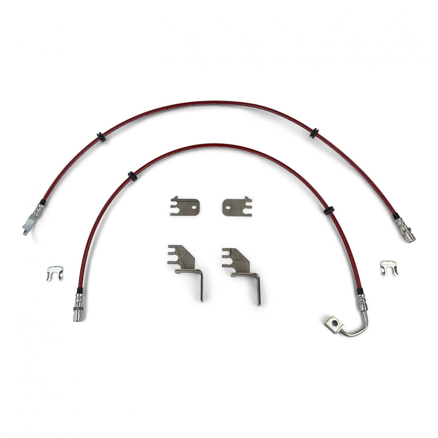 Jeep HD Front Brake Lines 2018+ JL/JT Clayton Off Road - Image 1