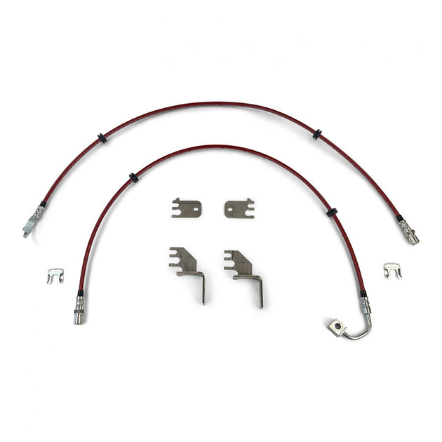 Jeep HD Front Brake Lines 2018+ JL/JT Clayton Off Road - Image 1
