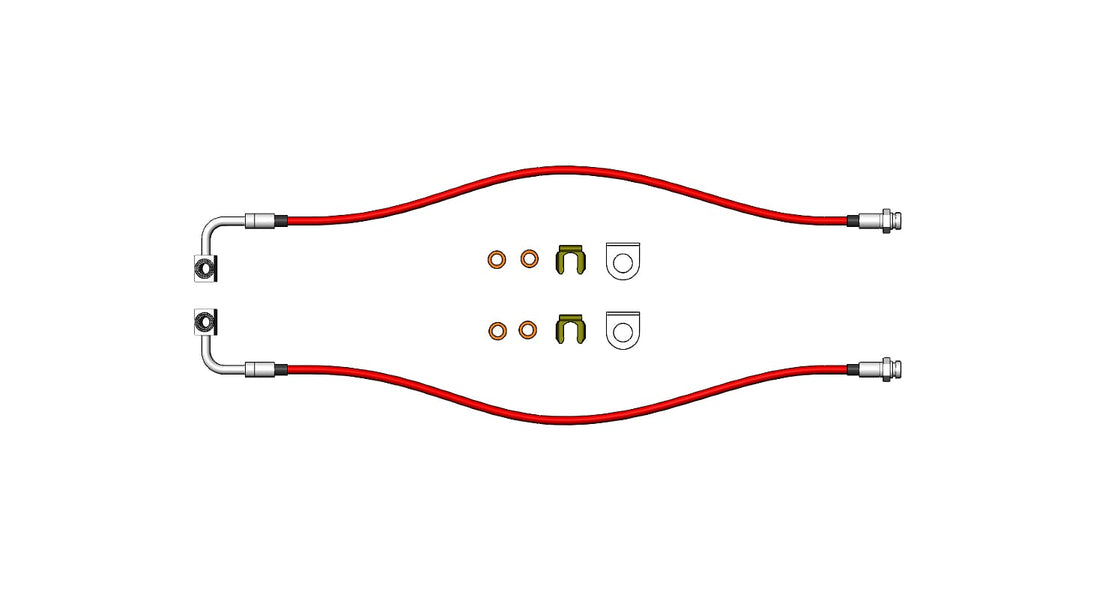 Jeep Gladiator Rear Brake Lines for 2020-Up Gladiator Clayton Off Road