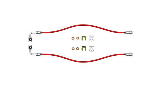 Jeep Gladiator Rear Brake Lines for 2020-Up Gladiator Clayton Off Road
