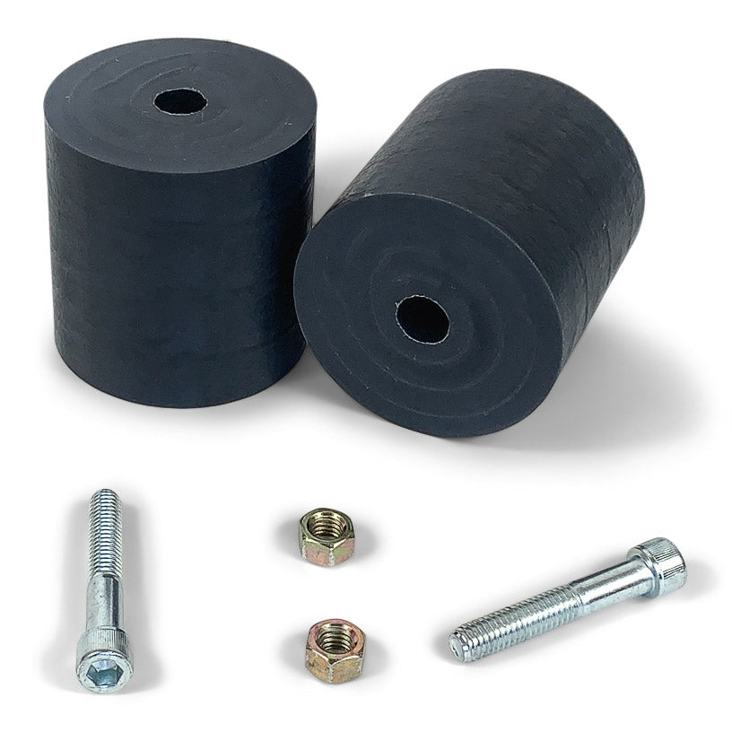Jeep Wrangler 3 1/4 Inch Tall Front Bump Stops 1984+ TJ/LJ/XJ/ZJ/JK/JL/JT Clayton Off Road - Image 1