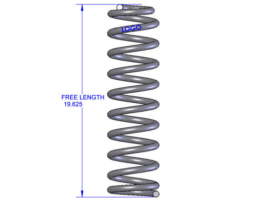 Jeep Grand Cherokee 7.0 Inch Rear Coil Springs 1993-1998 ZJ & Jeep Cherokee 8.0 Inch Rear Coil Conversion Coil Springs 1984-2001 XJ Clayton Off Road