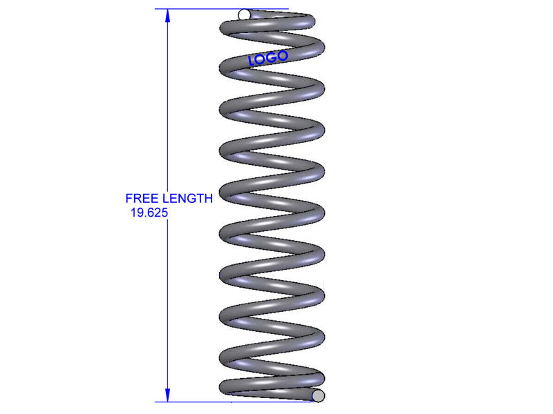 Jeep Grand Cherokee 7.0 Inch Rear Coil Springs 1993-1998 ZJ & Jeep Cherokee 8.0 Inch Rear Coil Conversion Coil Springs 1984-2001 XJ Clayton Off Road