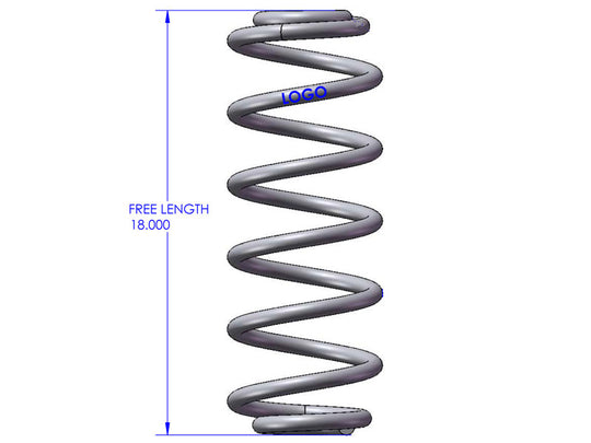 Jeep Grand Cherokee 6.0 Inch Rear Coil Springs 1999-2004 WJ Clayton Off Road