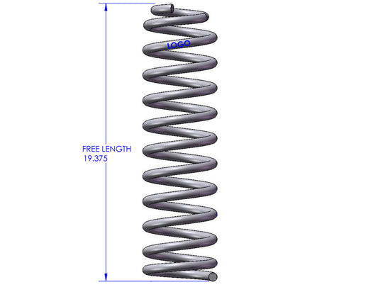 Jeep Wrangler 3.5 Inch Front Coil Springs 2007-2018 JK Clayton Off Road