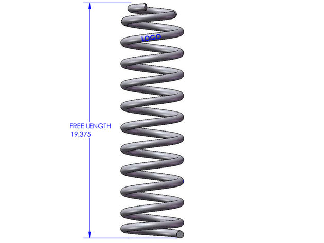 Jeep Wrangler 3.5 Inch Front Coil Springs 2007-2018 JK Clayton Off Road