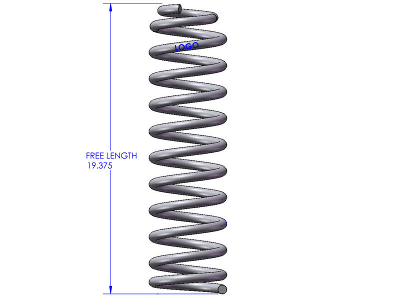 Jeep Wrangler 3.5 Inch Front Coil Springs 2007-2018 JK Clayton Off Road