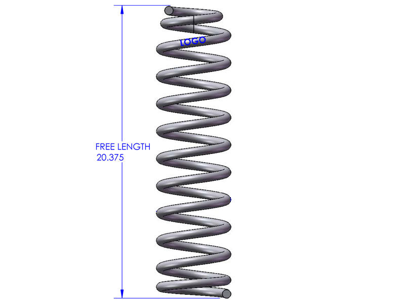 Jeep Wrangler 4.5 Inch Front Coil Springs 2007-2018 JK Clayton Off Road