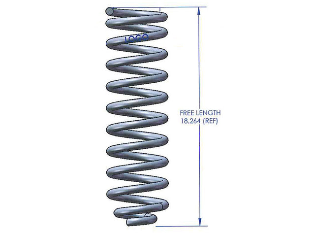 Jeep Wrangler 4.5 Inch Rear Coil Springs 2007-2018 JK & Jeep Cherokee 8.0 Inch Rear Coil Conversion Coil Springs 1984-2001 XJ Clayton Off Road