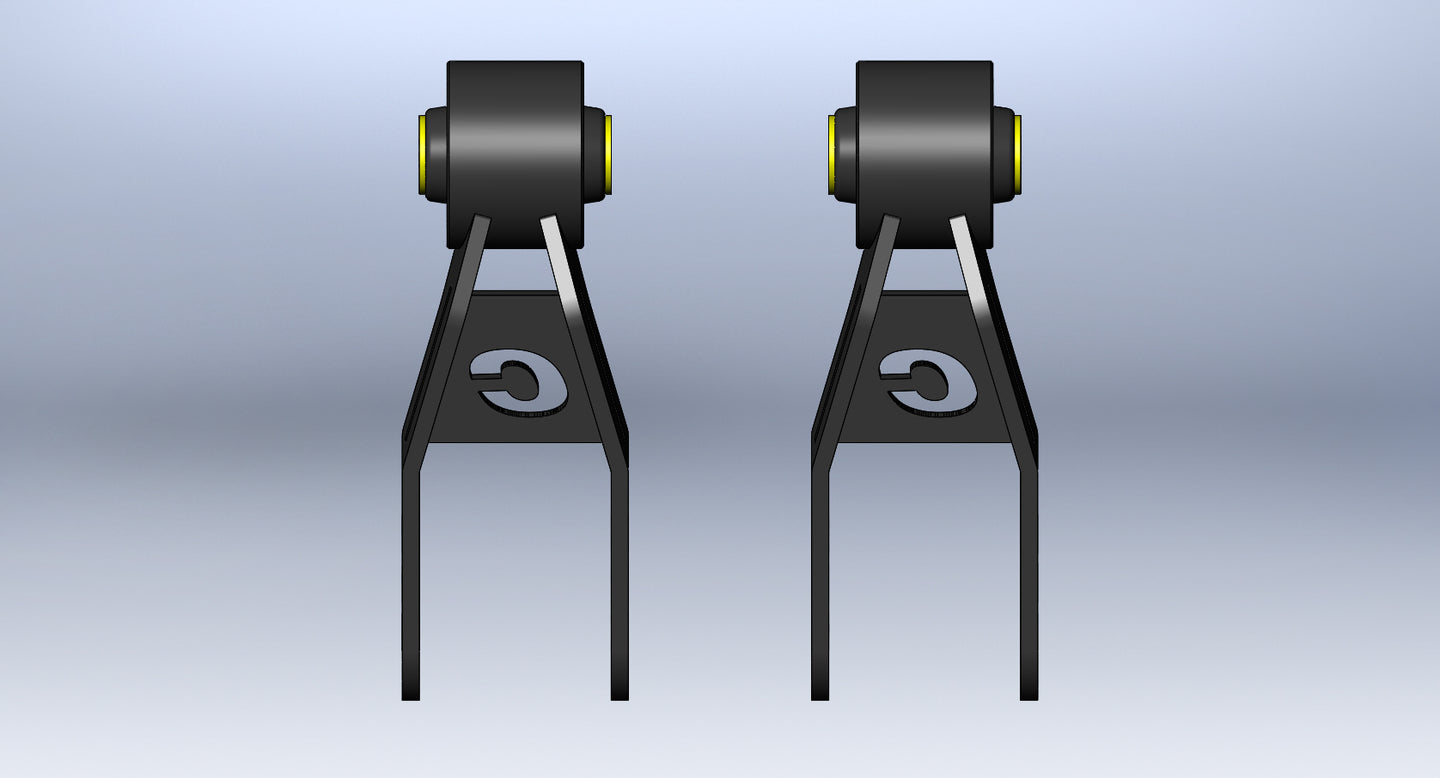 Jeep Cherokee Adjustable Rear Shackles 1984-2001 XJ Clayton Off Road