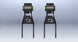 Jeep Cherokee Adjustable Rear Shackles 1984-2001 XJ Clayton Off Road