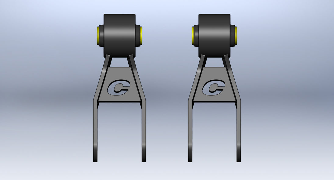 Jeep Cherokee Adjustable Rear Shackles 1984-2001 XJ Clayton Off Road