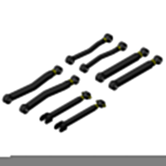 Jeep Wrangler Overland Plus Short Control Arm Kit 2007-2018 JK Clayton Off Road - Image 2