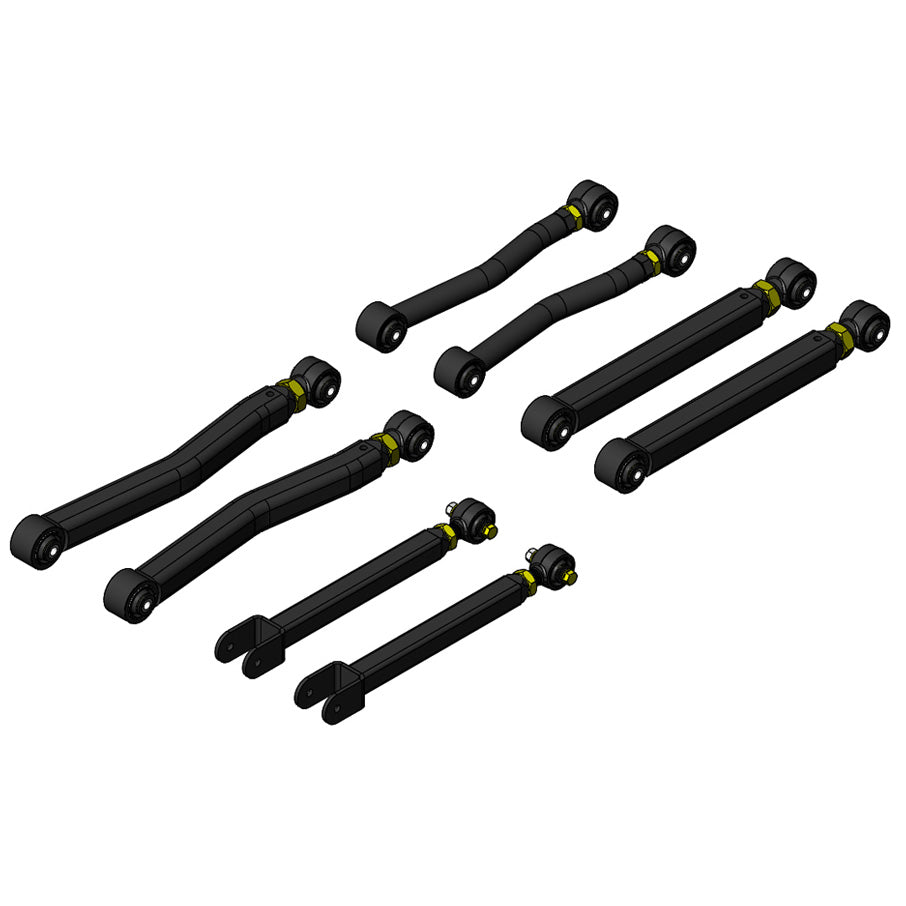 Jeep Wrangler Overland Plus Short Control Arm Kit 2018+ JL Clayton Off Road - Image 2