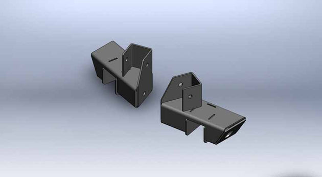 Jeep Grand Cherokee Rear Frame Brackets 99-04 WJ Clayton Off Road