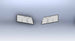 Jeep Grand Cherokee Rear Frame Brackets 99-04 WJ Clayton Off Road