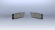 Jeep Grand Cherokee Rear Frame Brackets 99-04 WJ Clayton Off Road
