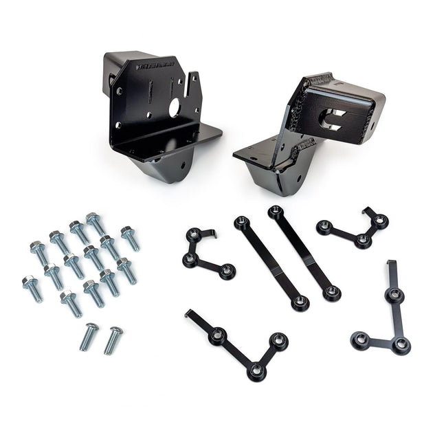 Jeep Wrangler Rear Frame Brackets 2007-2018 JK Clayton Off Road - Image 1