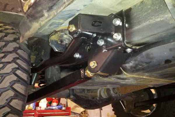 Jeep Wrangler Rear Frame Brackets 2007-2018 JK Clayton Off Road - Image 4