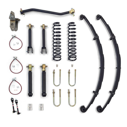 Jeep Cherokee 4.5 Inch Premium Short Arm Lift Kit 1984-2001 XJ Clayton Off Road - Image 1