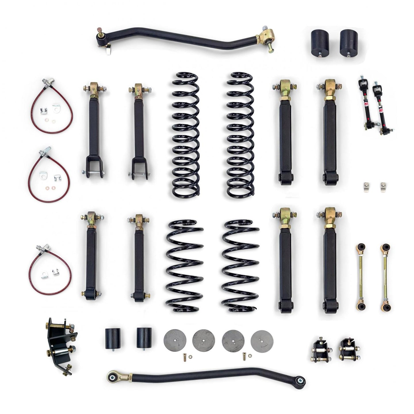Jeep Wrangler 4.0 Inch Premium Short Arm Lift Kit 1997-2006 TJ/LJ Clayton Off Road - Image 1